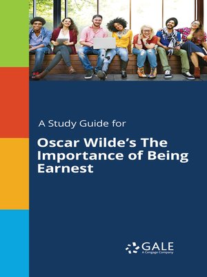 cover image of A Study Guide for Oscar Wilde's "The Importance of Being Earnest"